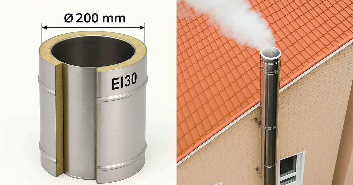Cómo elegir el diámetro adecuado para una chimenea Ei30