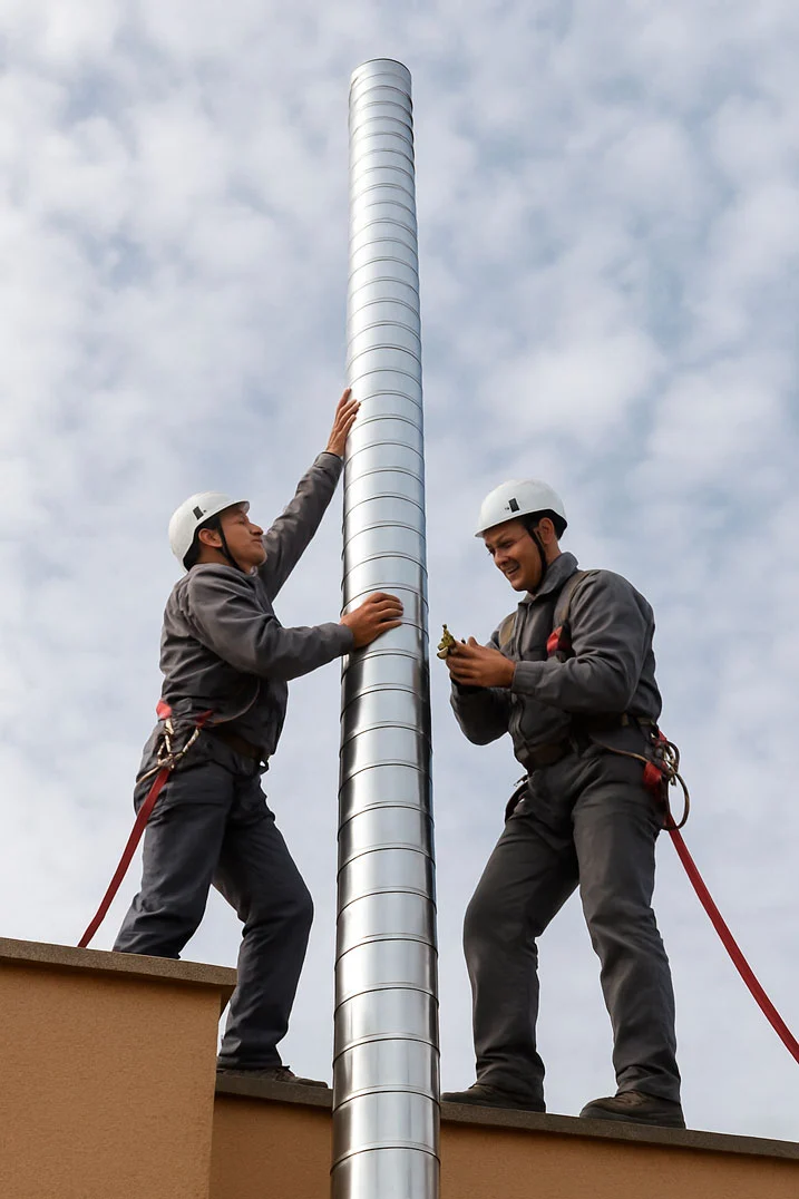 colabora con chimeneasEi30 para ser instalador de chimeneas